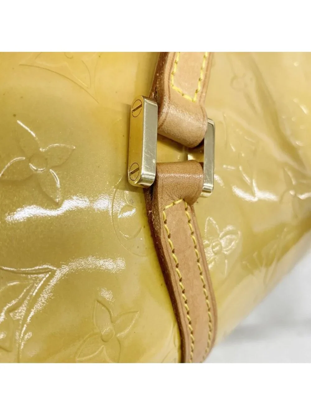 Louis Vuitton Handbag Vernis Bedford Beige